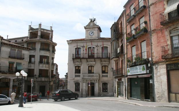 Plaza mayor de Cuéllar