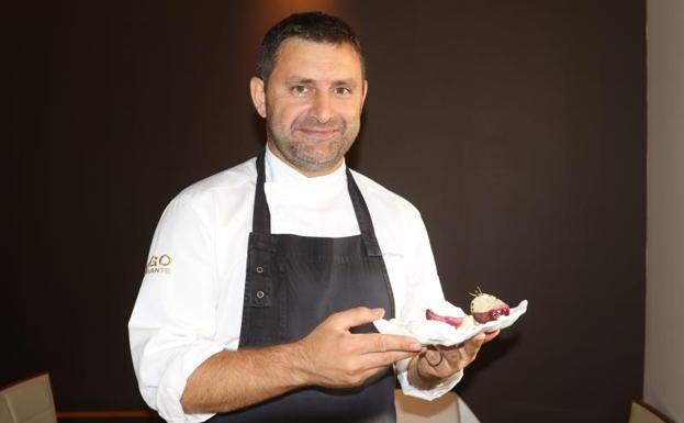 Víctor Martín , jefe de Cocina del restuaurante Trigo.