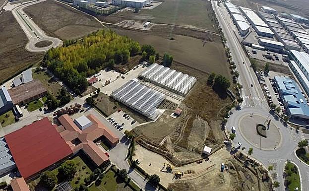 Vista aérea del Polígono de Villalonquéjar