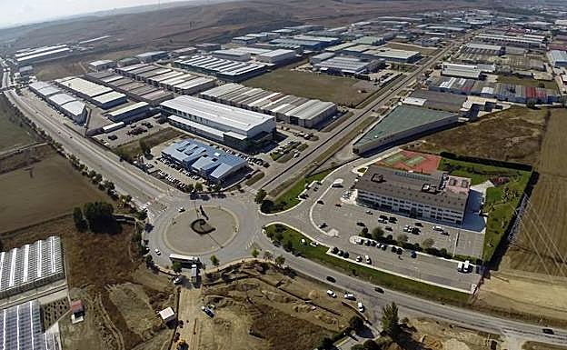 Vista área del Polígono de Villalonquéjar