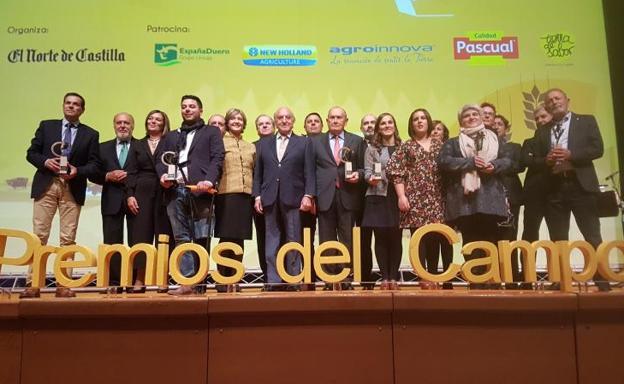 Entrega de los IV Premios del Campo de El Norte de Castilla en la Feria de Muestras de Valladolid.