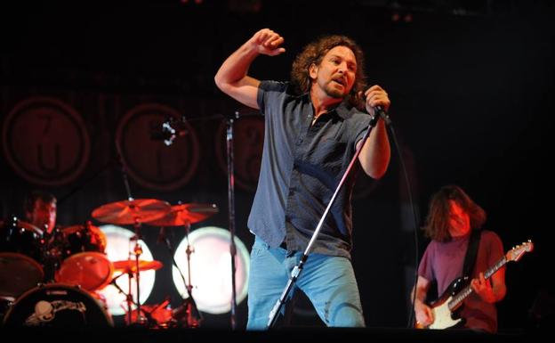 Pearl Jam, en directo.