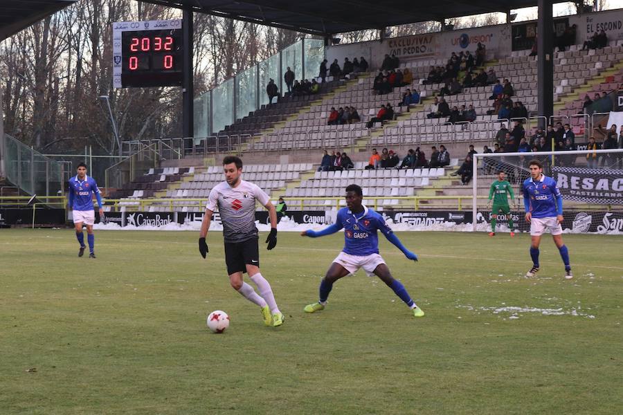 El encuentro ha finalizado con un empate a cero.