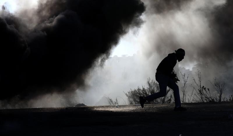 Miles de personas de Cisjordania y Gaza salen a protestar la decisión de Donald Trump de reconocer a Jerusalén como la capital israelí