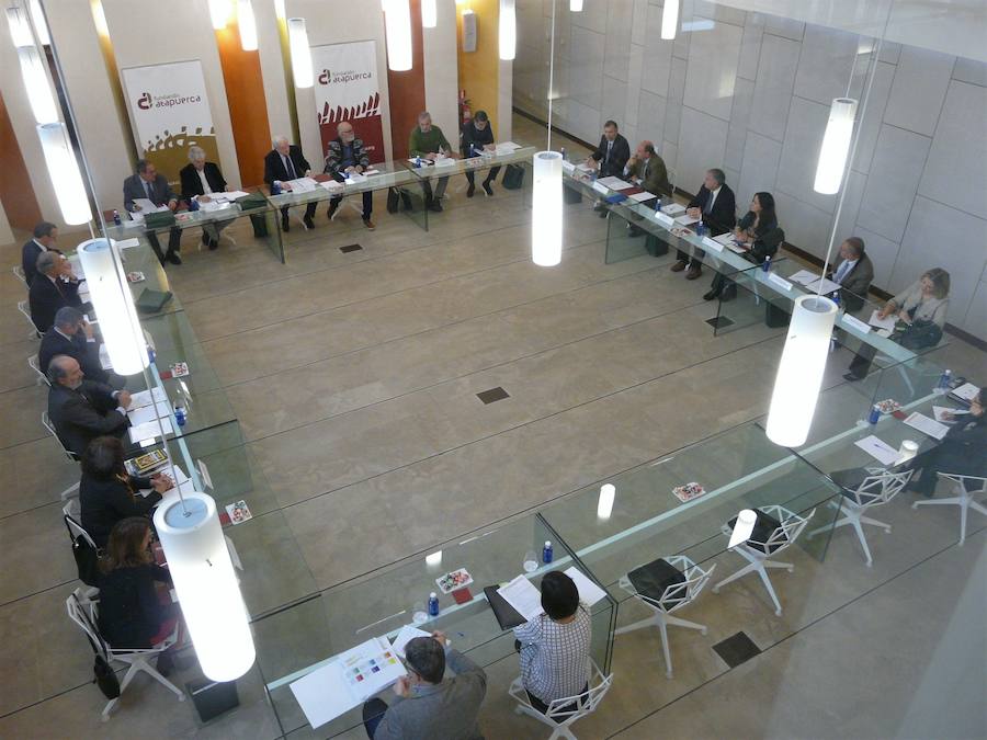 El patronato de la Fundación Atapuerca se ha reunido esta mañana