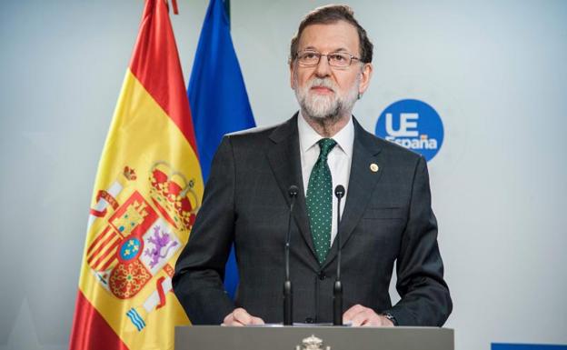 Mariano Rajoy, hoy en Bruselas.