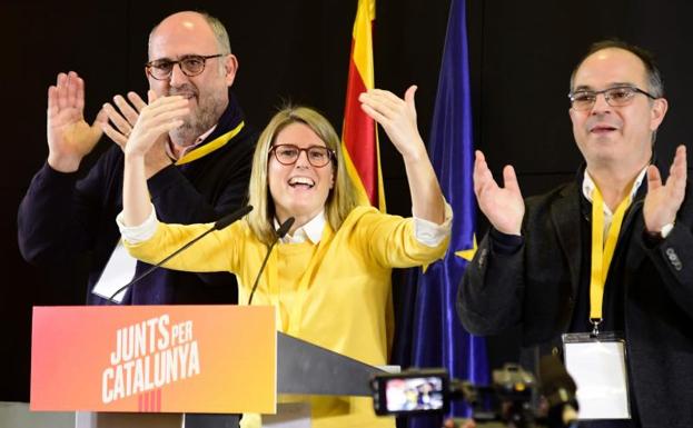 La directora de campaña de JuntsxCat, Elsa Artadi.