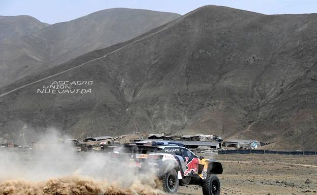 Carlos Sainz, durante una sesión preparativa.