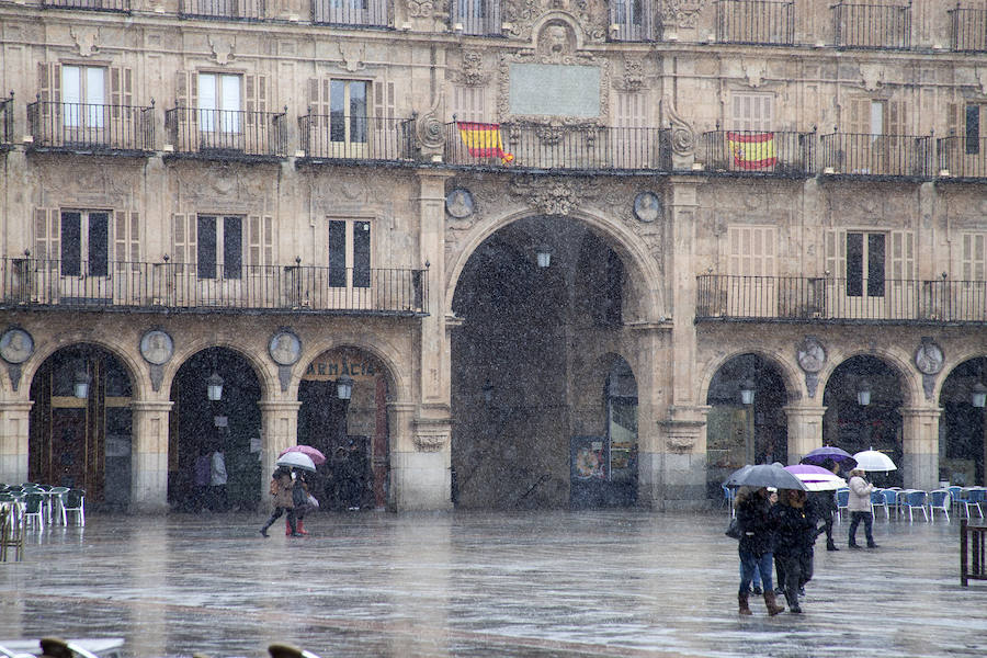 Nieve en Salamanca