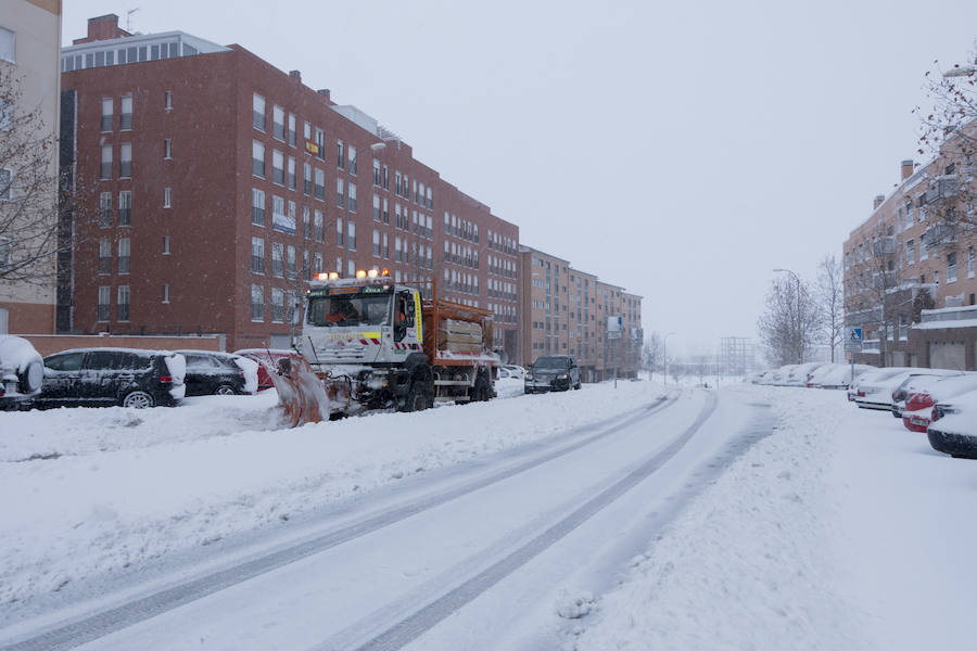 Nieve en Ávila