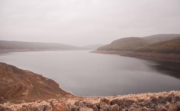 Pantano de Úzquiza el pasado noviembre