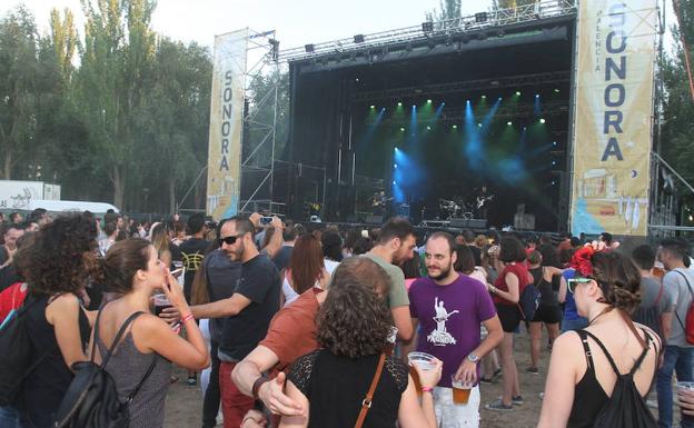 Público en un concierto del Palencia Sonora, del año pasado. 