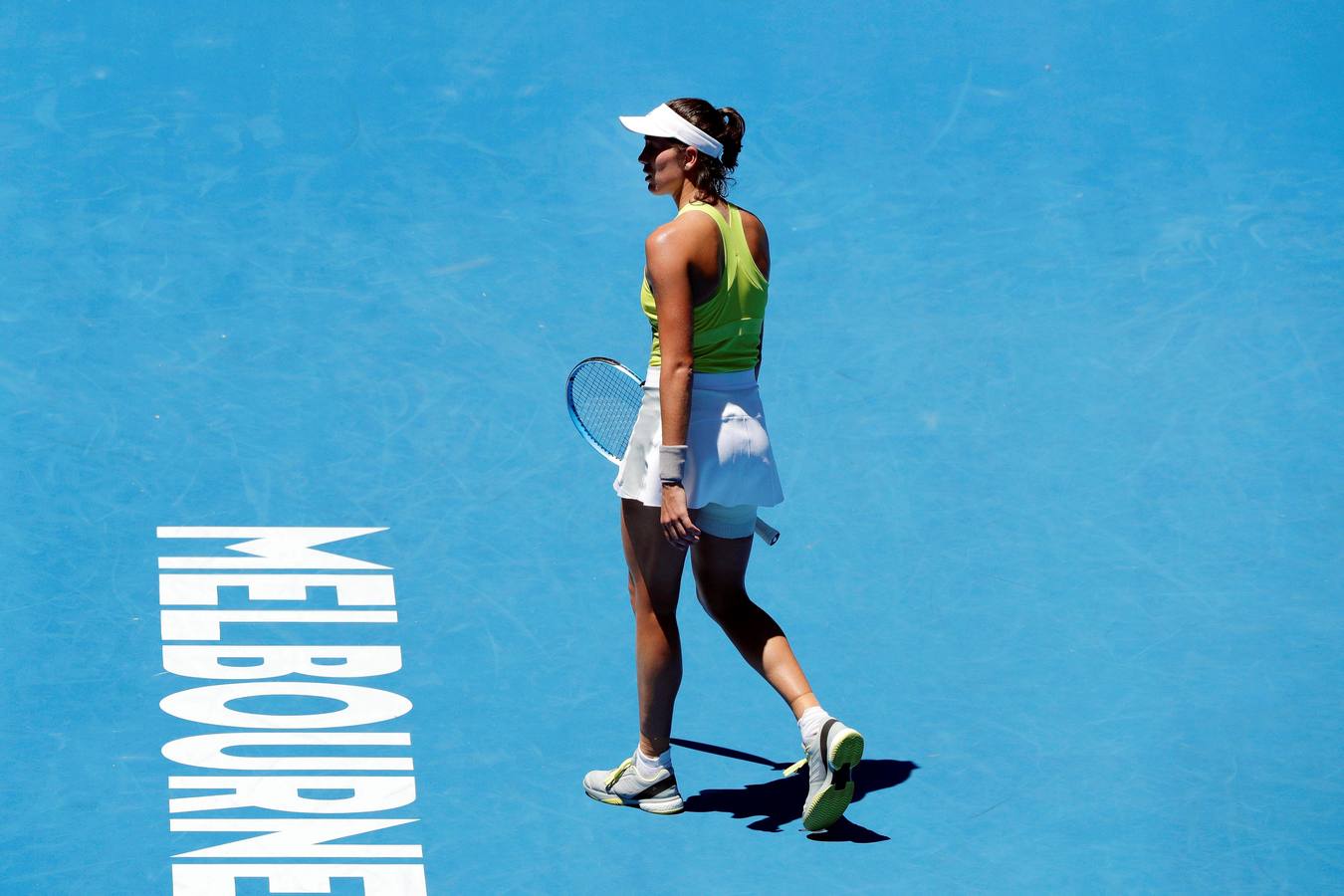 Garbiñe Muguruza cayó derrotada en segunda ronda del Abierto de Australia ante la taiwanesa Su-Wei Hsie por 7-6 (1) y 6-4.