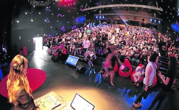 Una imagen de un evento TEDx en el LAVA de Valladolid. 