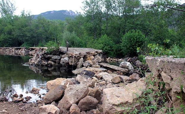 El puente está inutilizado desde 2015