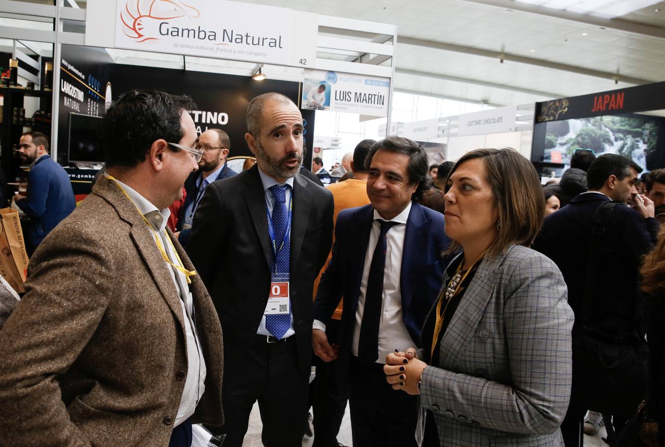 La consejera de Agricultura, Milagros Marcos, ha anunciado la intención de que los productos de Tierra de Sabor, sean la base de los menús escolares de los colegios de la comunidad