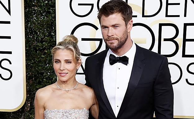 Elsa Pataky y Chris Hemsworth. 
