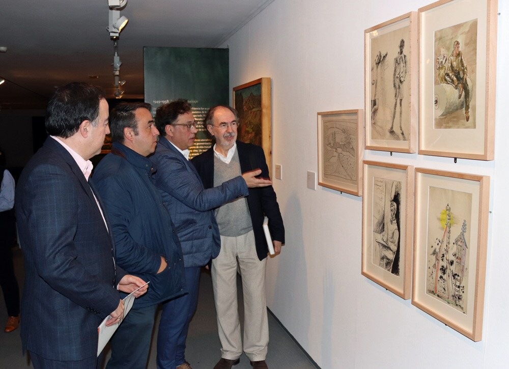 Inauguración de la exposición &#039;De principio a fin&#039;, dedicada a Benjamín Palencia