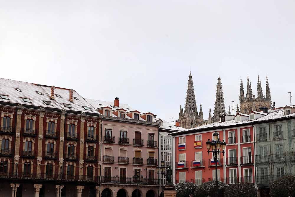 La nieve ha hecho acto de presencia, sobre todo en el norte de la provincia