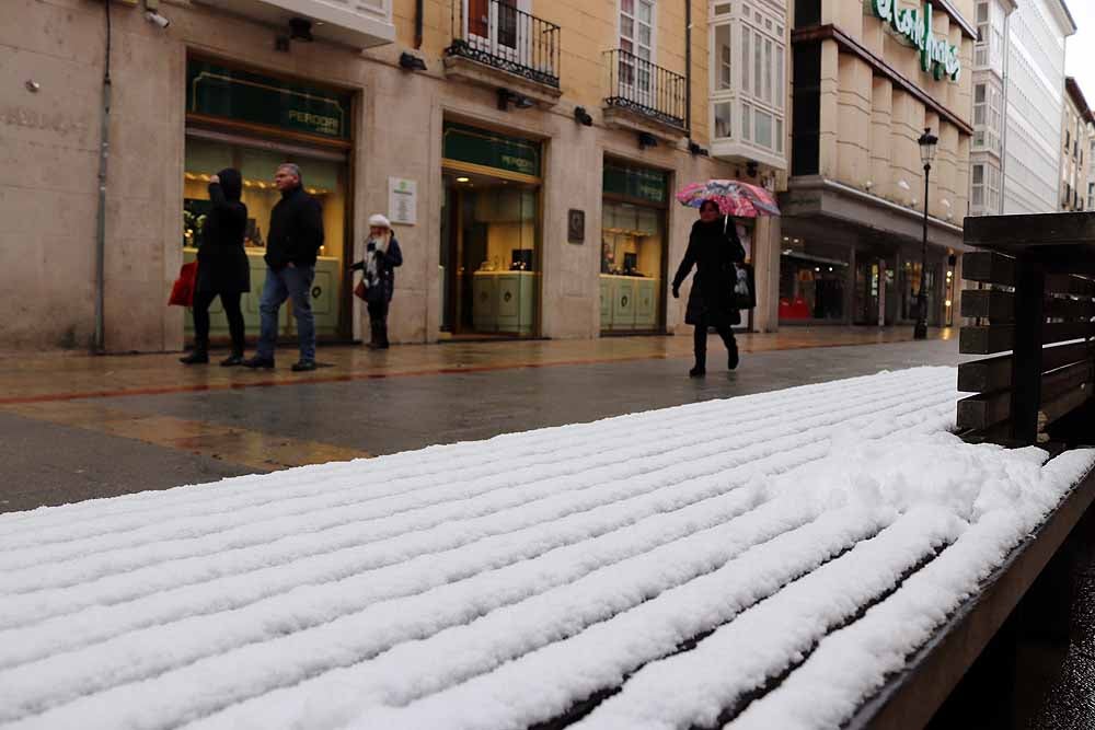 La nieve ha hecho acto de presencia, sobre todo en el norte de la provincia