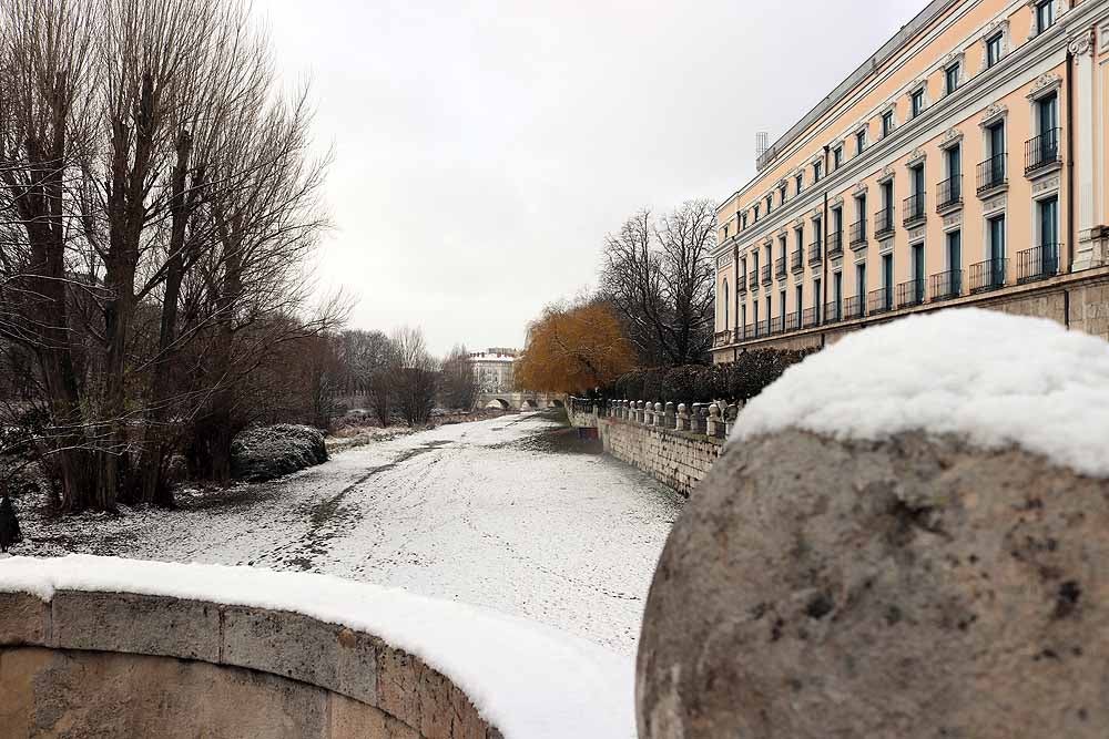 La nieve ha hecho acto de presencia, sobre todo en el norte de la provincia