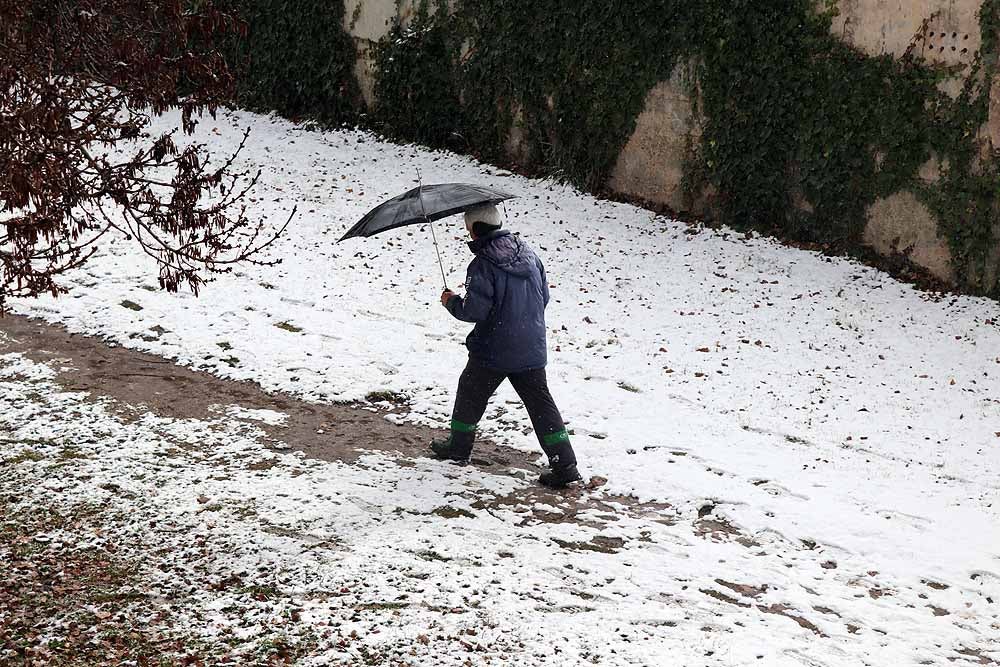 La nieve ha hecho acto de presencia, sobre todo en el norte de la provincia