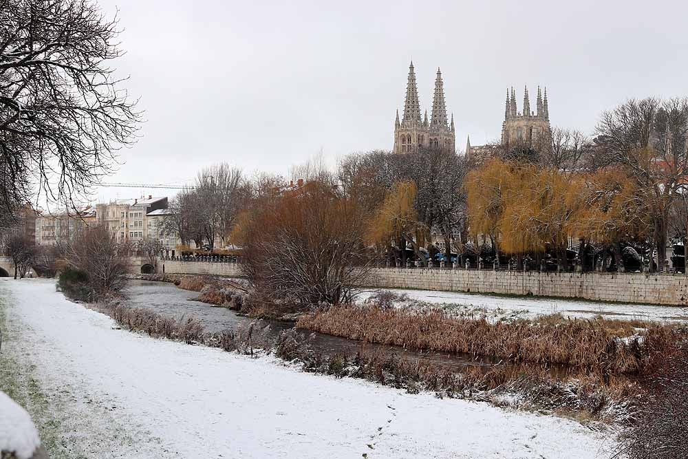 La nieve ha hecho acto de presencia, sobre todo en el norte de la provincia