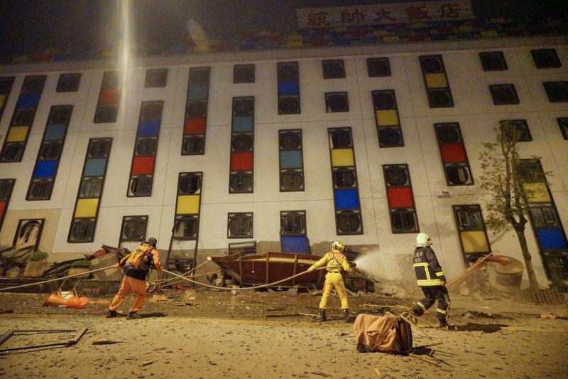 Las impactantes imágenes del terremoto de Taiwan