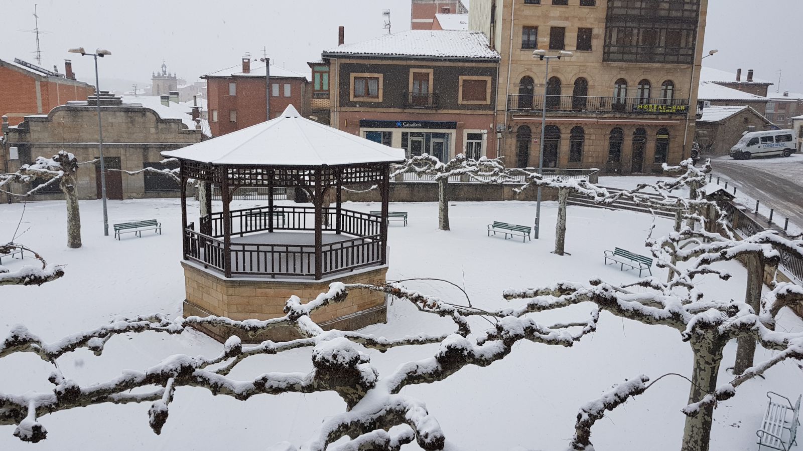 La última nevada se ha dejado sentir sobre todo en el norte