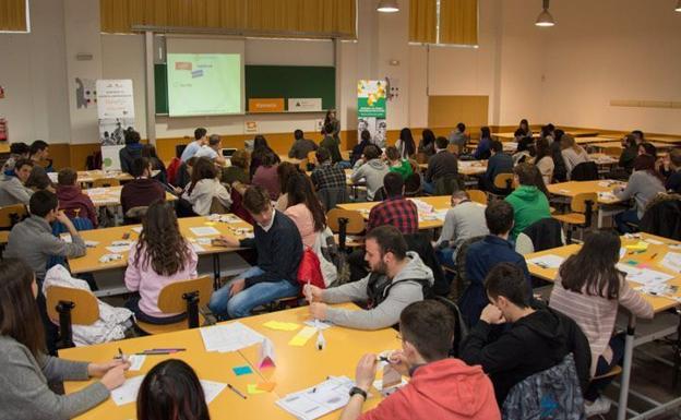 Una de las muchas acciones de emprendimiento realizadas en Burgos