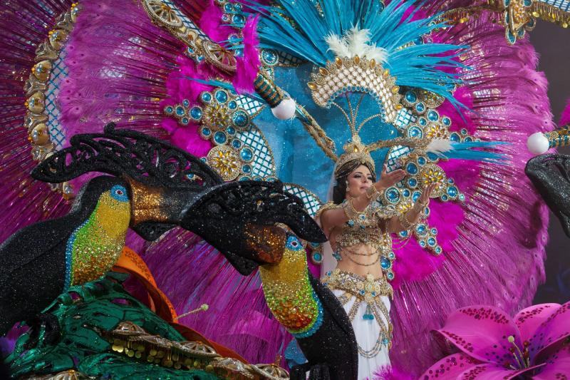 La Gala de elección de la Reina del Carnaval de Santa Cruz de Tenerife 2018. en imágenes