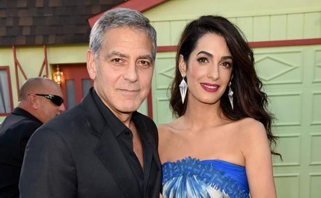 Amal y George Clooney.