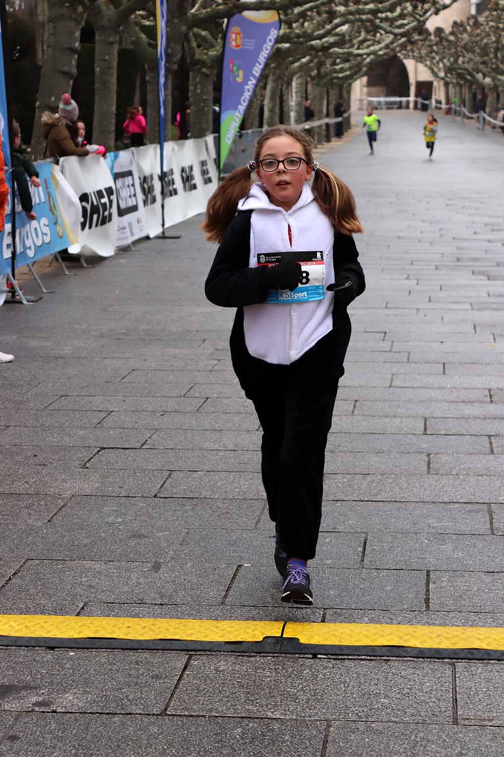 La carrera de los alevines