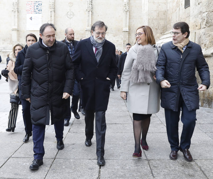 Visita de Mariano Rajoy a Palencia