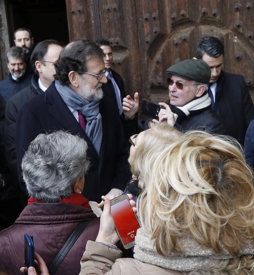 Visita de Mariano Rajoy a Palencia