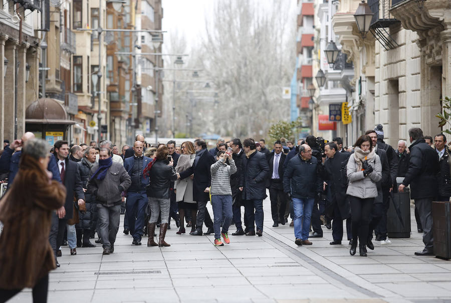 Visita de Mariano Rajoy a Palencia