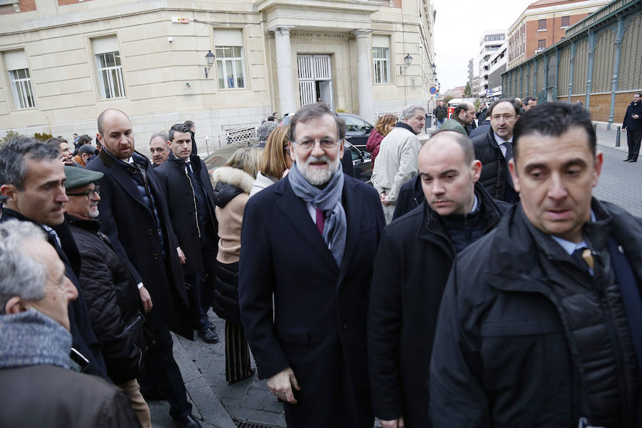 Visita de Mariano Rajoy a Palencia