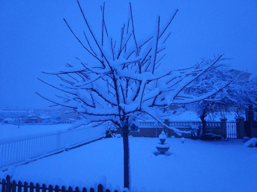 Aquí os dejamos unas imágenes sobre el paso del temporal de nieve por la provincia de Burgos