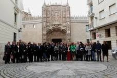 Reunión de la Mesa y Junta de Portavoces de las Cortes en el Colegio San Gregorio de Valladolid