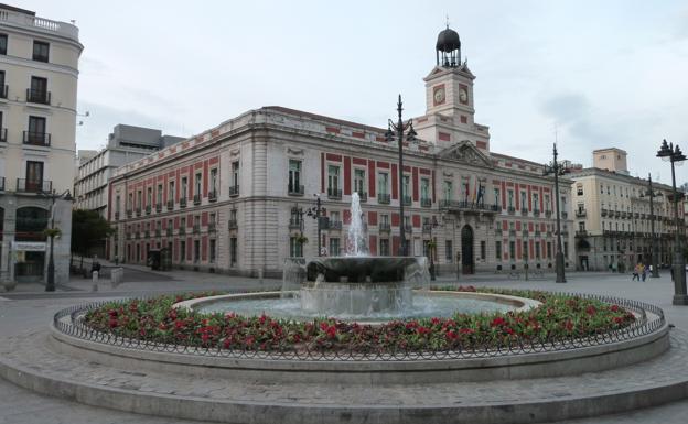 Puerta del Sol de Madrid.