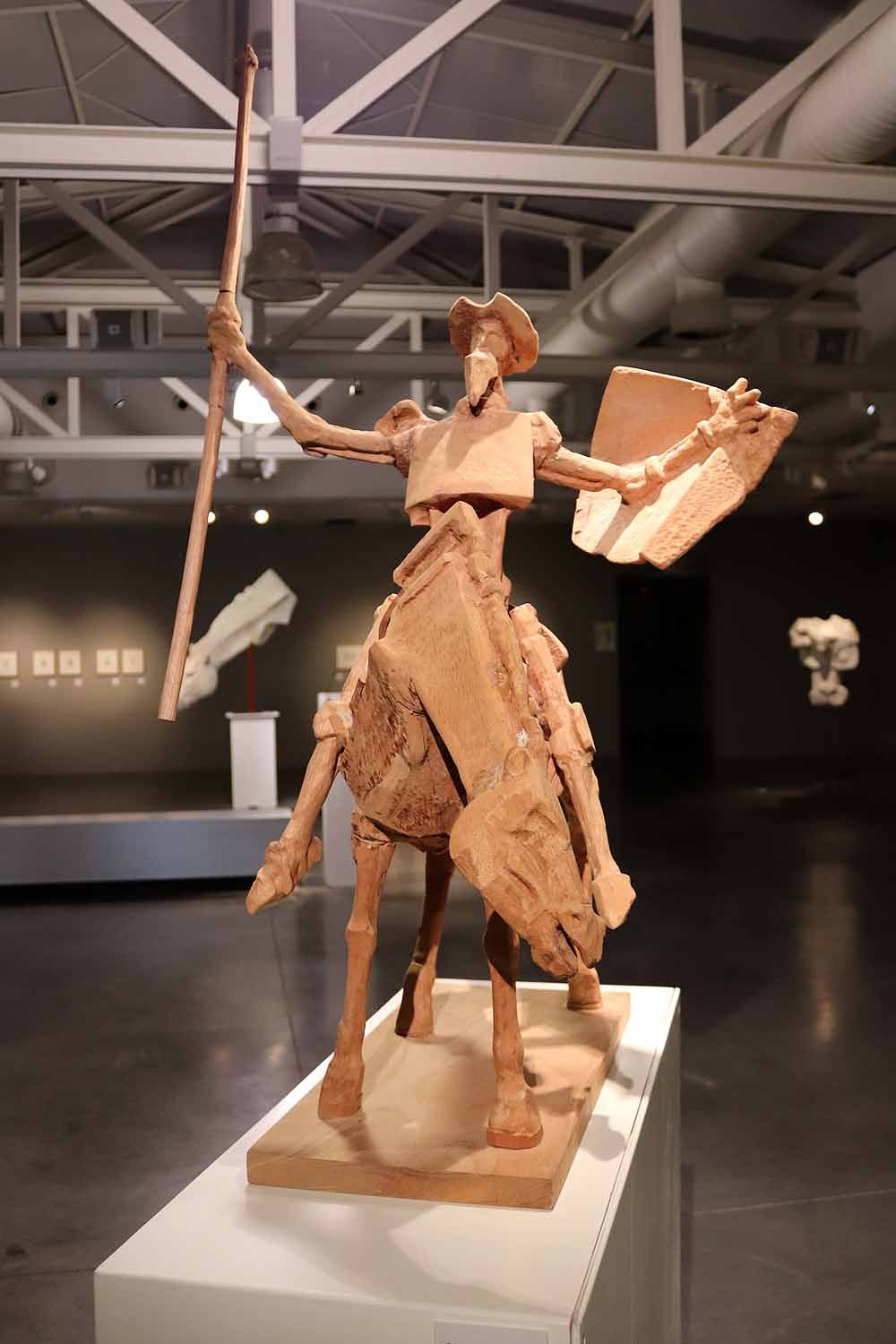 La exposición 'Una mirada a Cervantes' se muestra en la Sala de Exposiciones Pedro Torrecilla, del 22 de febrero al 25 de marzo