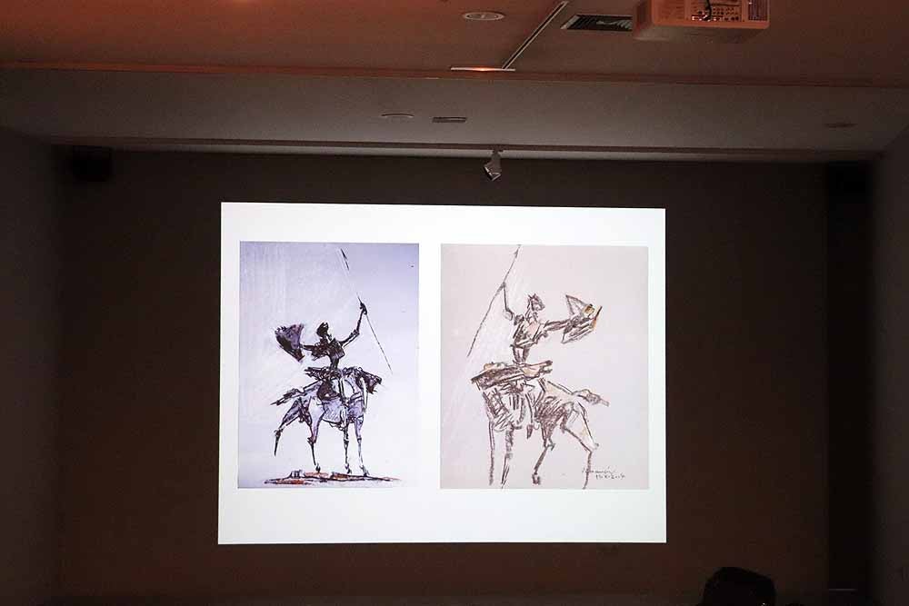 La exposición 'Una mirada a Cervantes' se muestra en la Sala de Exposiciones Pedro Torrecilla, del 22 de febrero al 25 de marzo