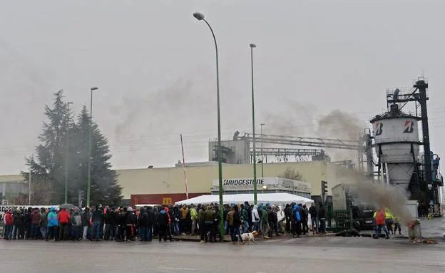 La planta de Burgos estuvo el martes pasado de huelga