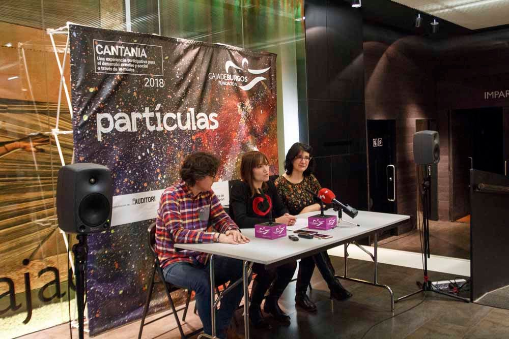 Fotos: Ensayo de los alumnos y profesores de Cantania