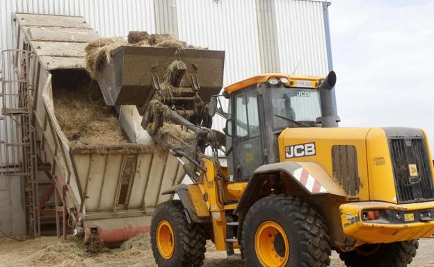 Instalaciones de la cooperativa Agropal en Villoldo, Palencia.