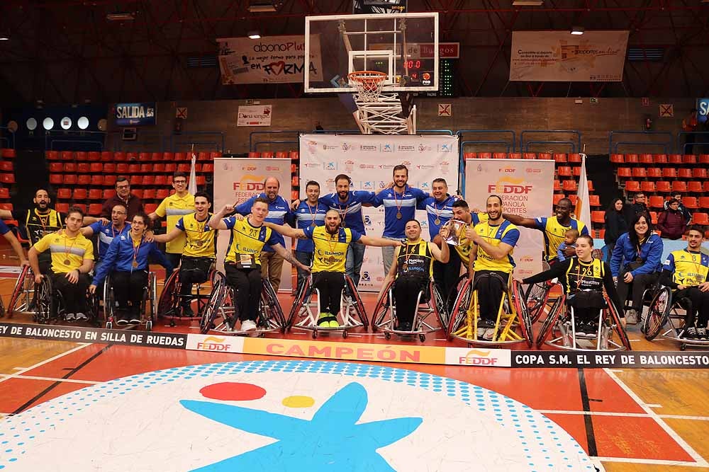 El CD Ilunion consiguió ante BSR Gran Canaria su 17º título de Copa del Rey de baloncesto en silla de ruedas, tras imponerse en la final por un claro 96-77