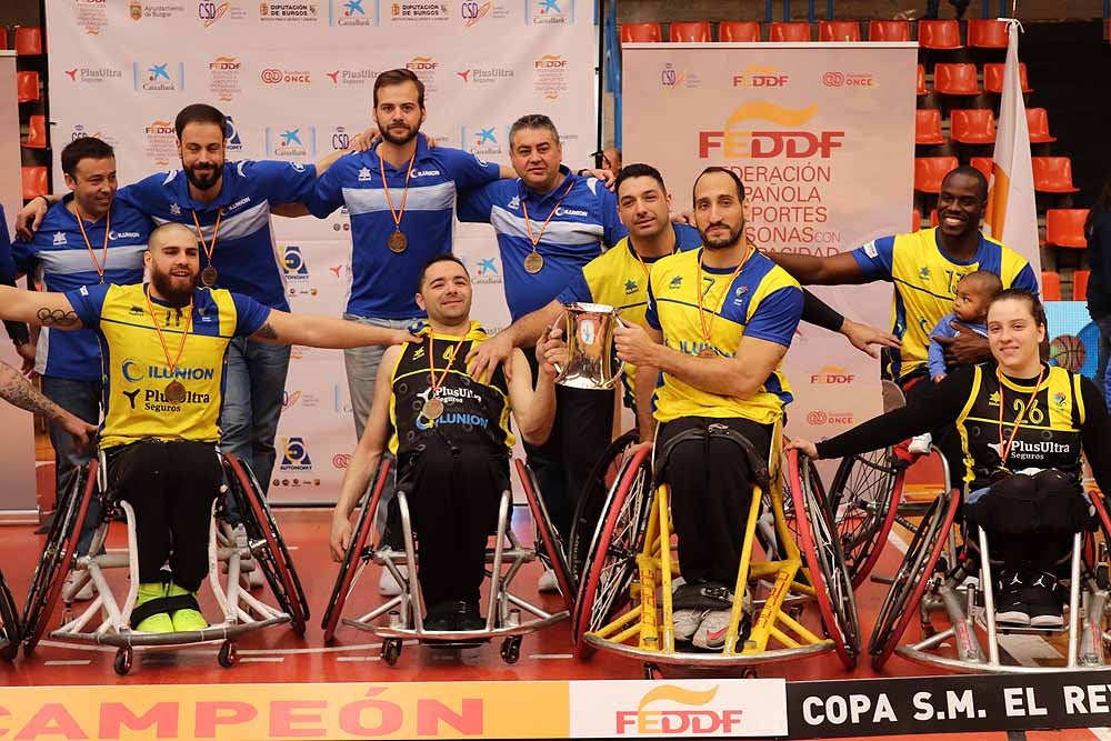 El CD Ilunion consiguió ante BSR Gran Canaria su 17º título de Copa del Rey de baloncesto en silla de ruedas, tras imponerse en la final por un claro 96-77