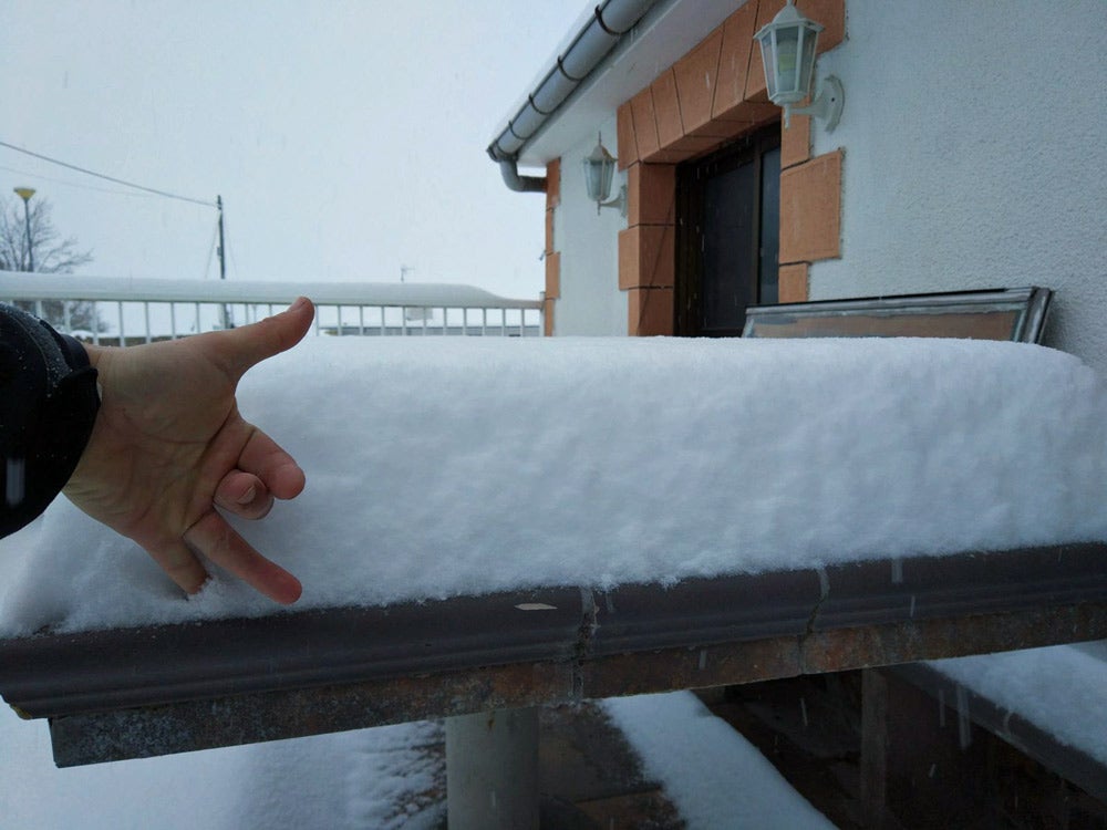 Fotos: Los efectos de la nieve en la provincia