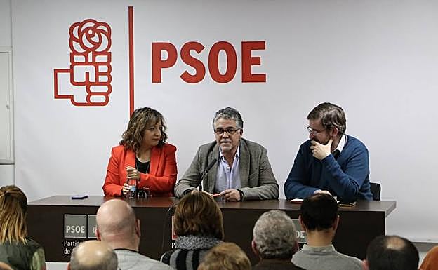 La eurodiputada del PSOE, Iratxe García, durante su intervención en la jornada de ayer.