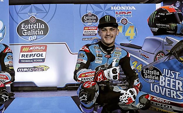 El piloto valenciano Arón Canet. 